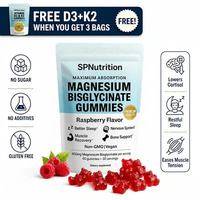 SPNutrition Magnesium Bisglycinate Gummies For Men