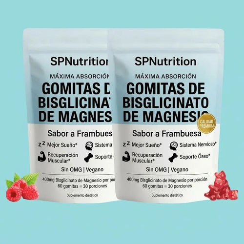Gominolas de bisglicinato de magnesio de SPNutrition