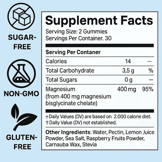 SPNutrition Magnesium Bisglycinate Gummies (Copy) 3